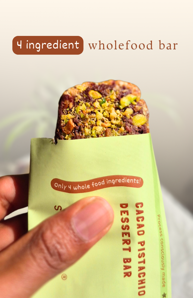 Cacao Pistachio Dessert Bar