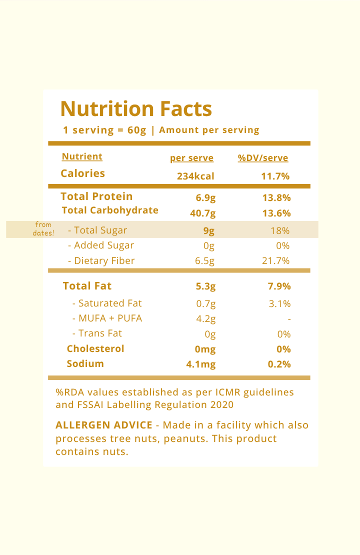 Clean Oats - Real Mango | Freeze-dried fruit & Date sweetened