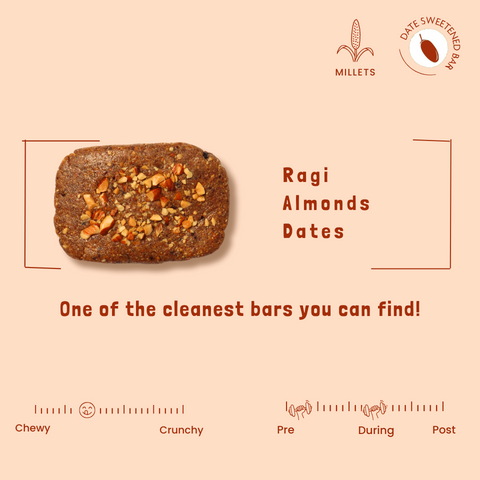 Ragi Bar | Fuel Bar | Millet Bar | Date Sweetened Bar – SAFE BEE