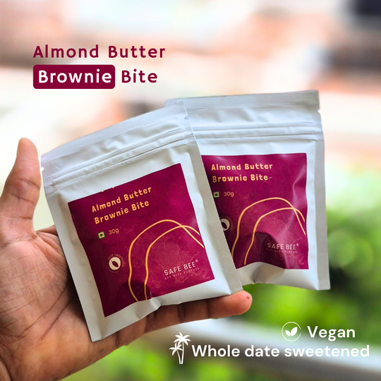 Almond Butter Brownie Bites