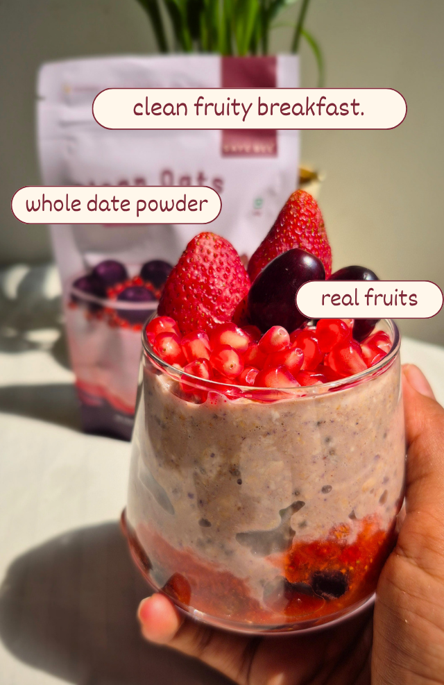 Clean Oats - Red Fruit | Freeze-dried fruit & Date sweetened