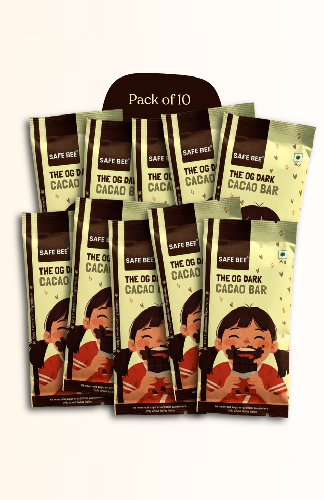 The OG Dark Cacao Bar - Date sweetened & Heavy metal tested