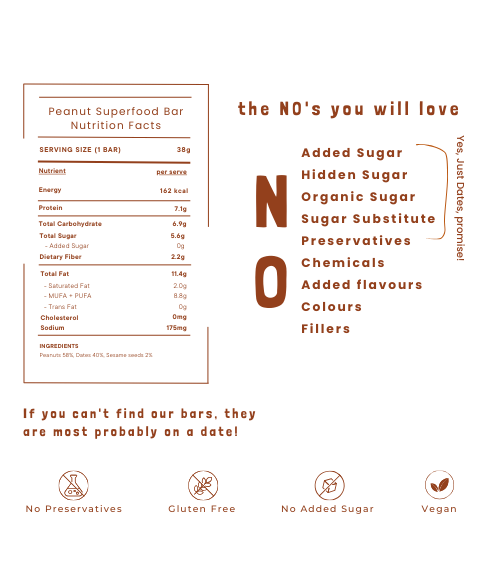 Peanut Superfood Bar