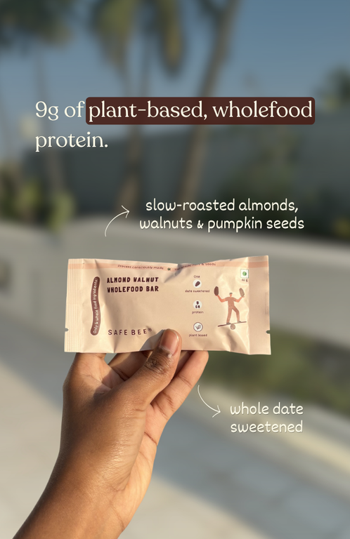 Almond Walnut Wholefood Bar - 40g
