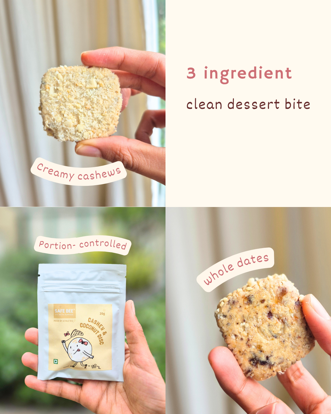 Cashew & Coconut Disc - 2 Ingredient Wonder