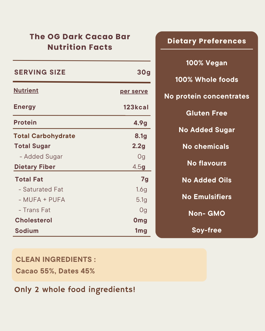 The OG Dark Cacao Bar